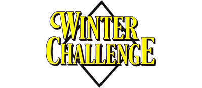 Winter Challenge logo for Sega Mega Drive